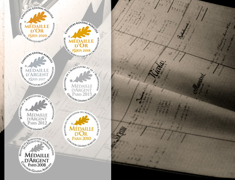 Des produits récompensés pour leur qualité